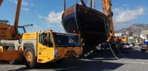 transporte de barcos por carretera