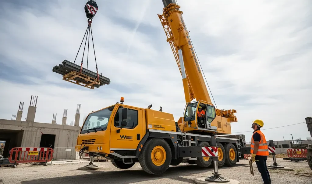 Normativa grúas sobre camión